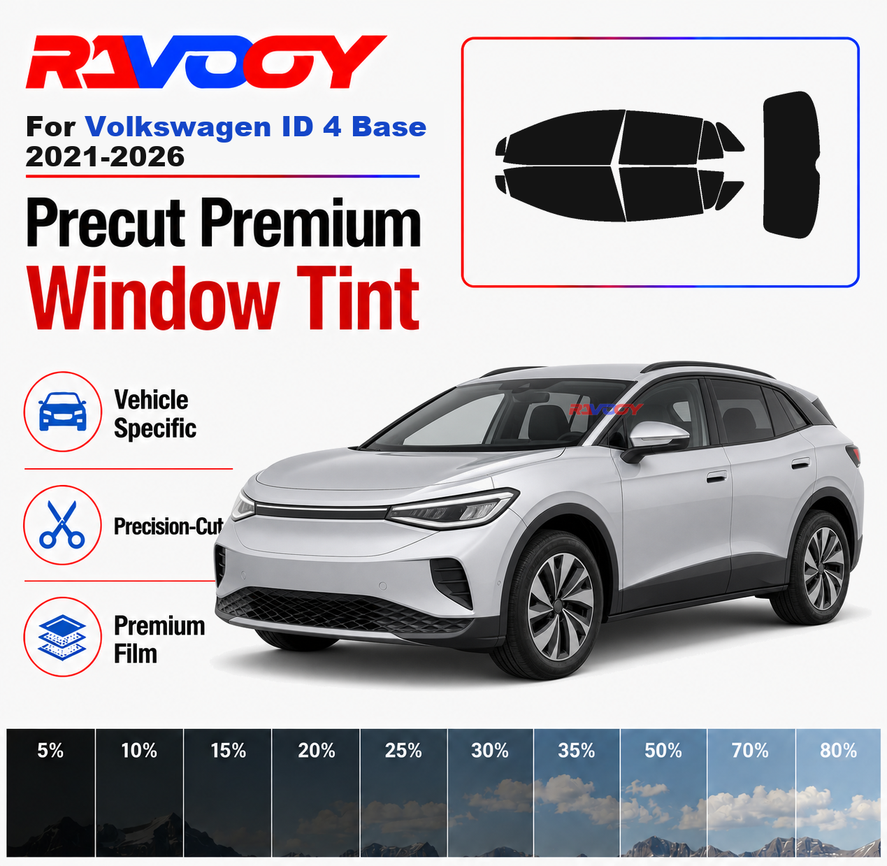 Privacy Screen Protector - Kit Premium de Película Pré-Cortada para