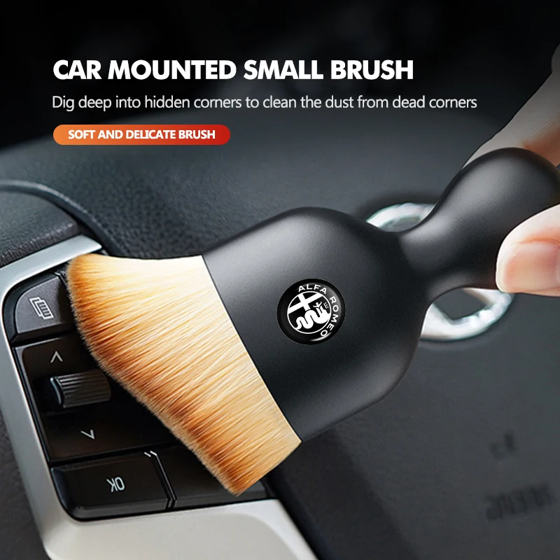 Dust Removal Sticker - Adesivo para carro, escova de limpeza