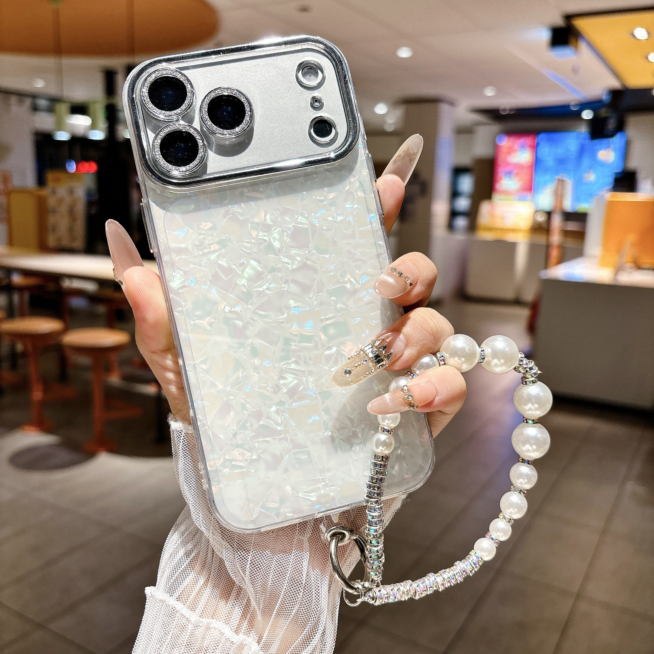 Camera Lens Protector - Capa de celular com padrão de