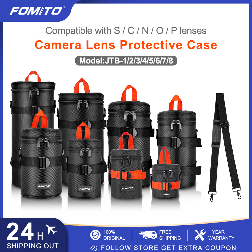 Camera Lens Protector - Bolsa para Lentes de Câmera FOMITO,