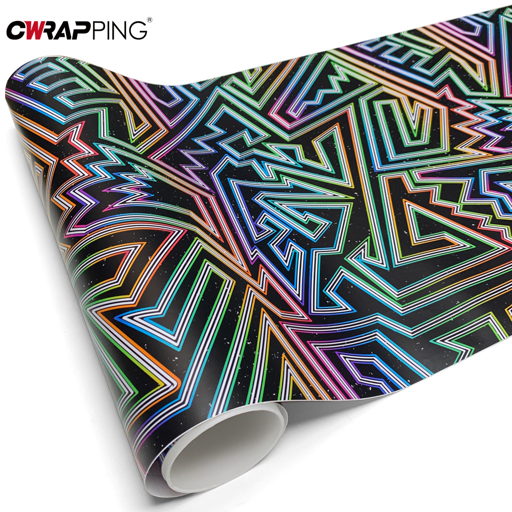 Full Cover Adhesive - Vinil Adesivo para Carro Rainbow Line