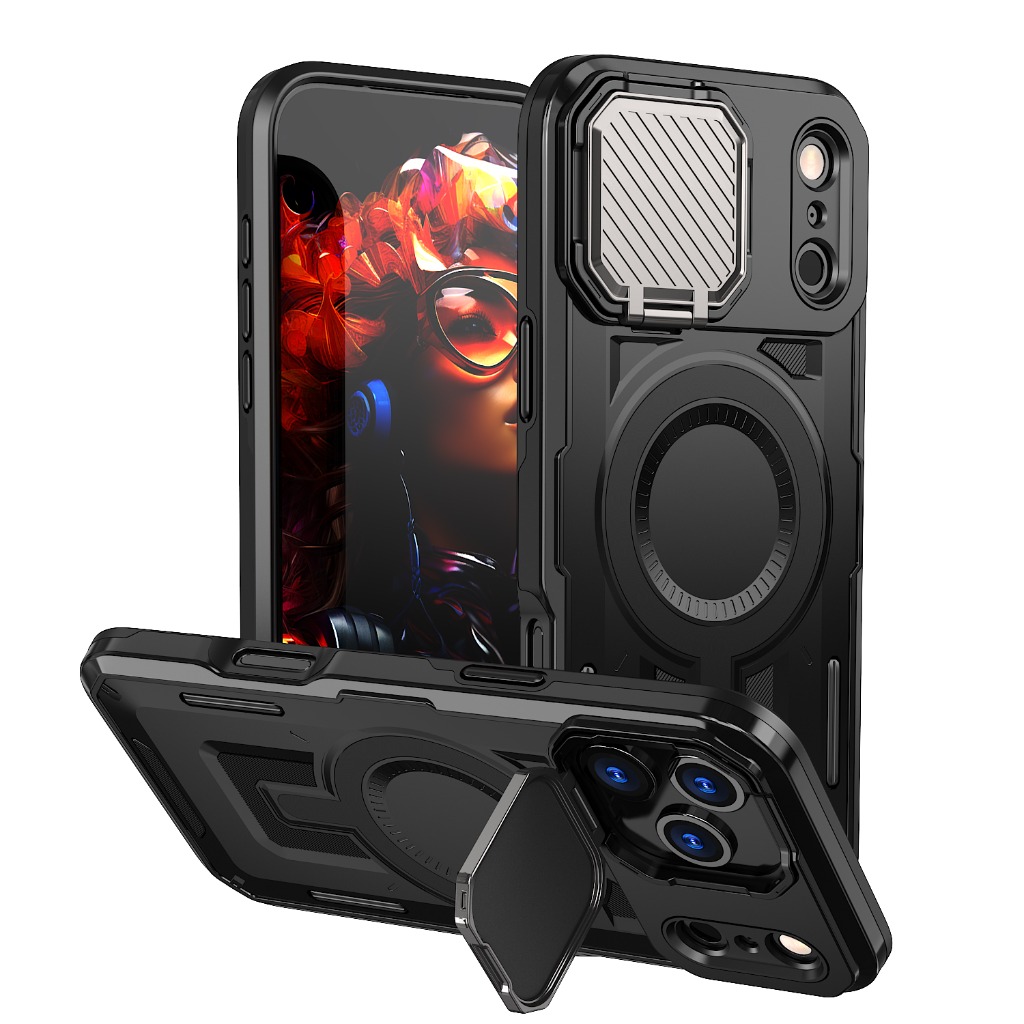 Camera Lens Protector - Capa Magnética Robusta com Proteção Deslizante