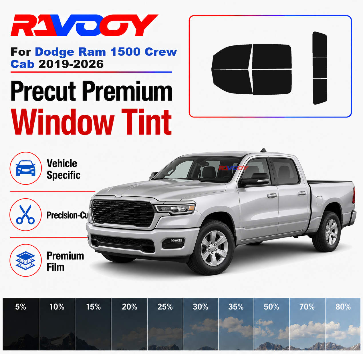 Privacy Screen Protector - Kit Premium de Película Pré-Cortada para
