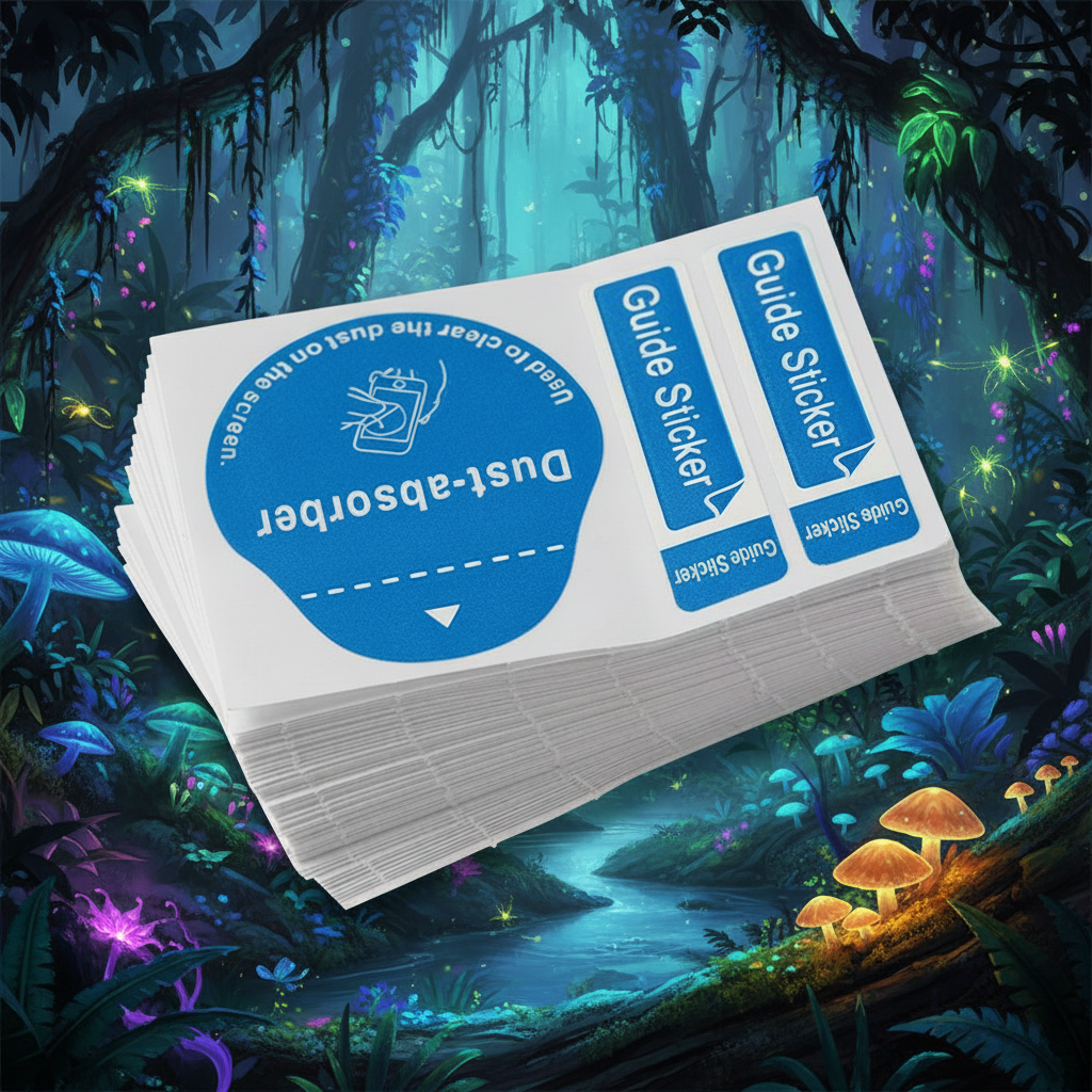 Dust Removal Sticker - Adesivo Guia Absorvedor de Poeira para