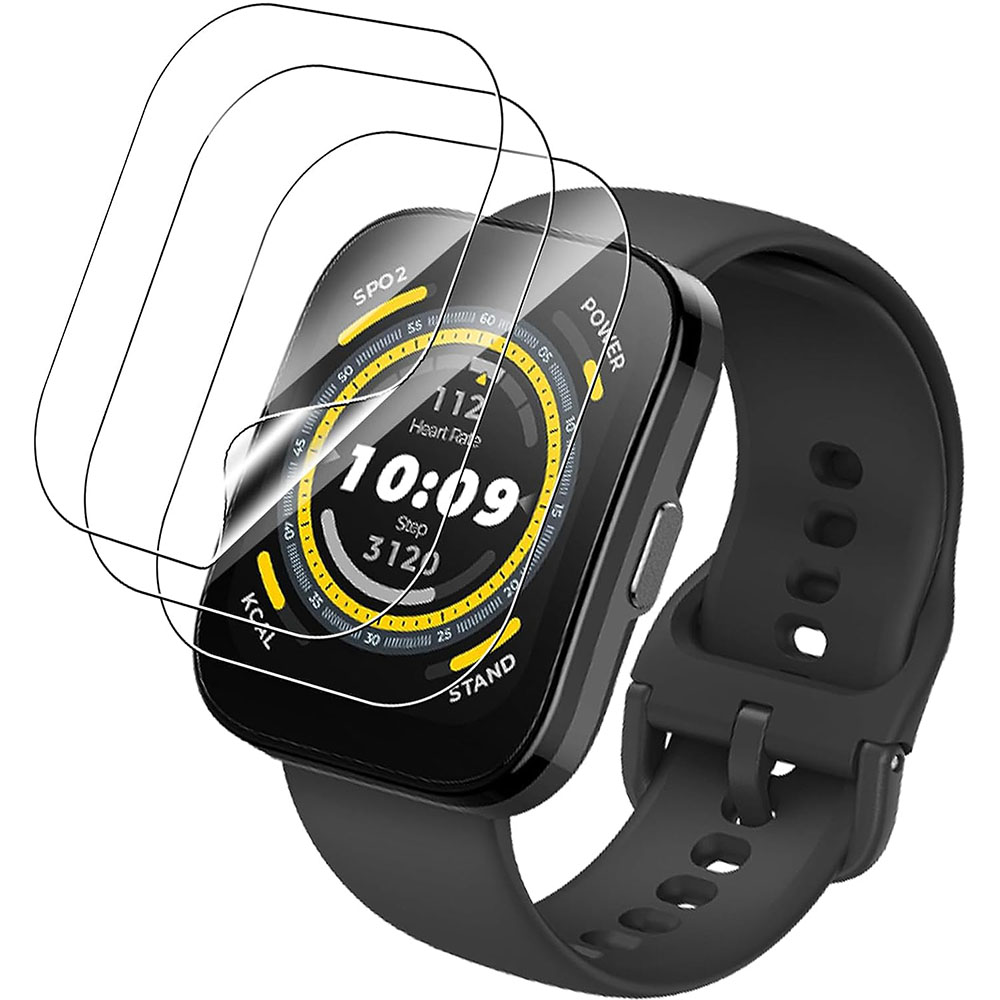 Smartwatch Screen Film - 3 pçs claro hd filme protetor