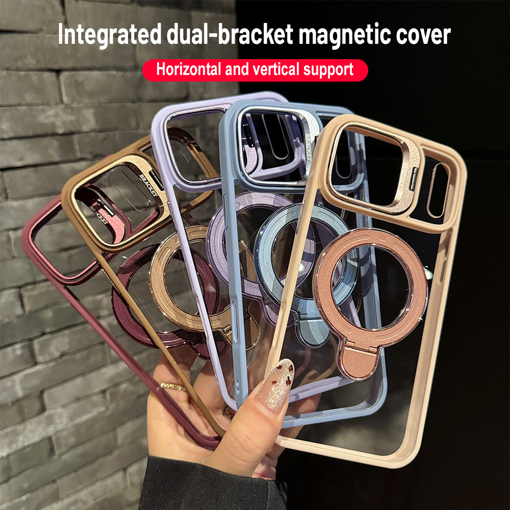 Camera Lens Protector - Capa Magnética Transparente Antichoque para iPhone