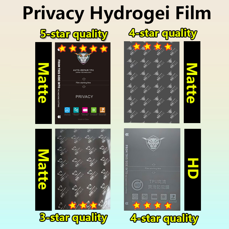 Flexible Tpu Film - 5/50 Peças Película de Hidrogel Flexível