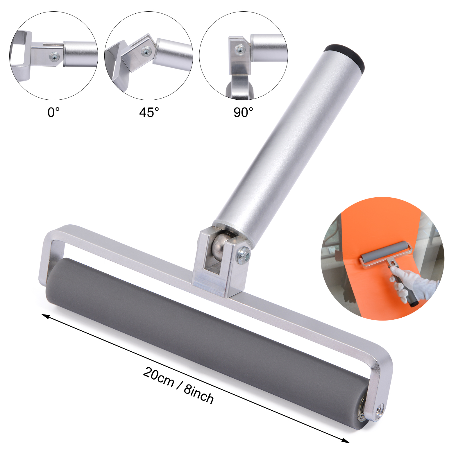 Air Bubble Remover - Ehdis 8 Polegada rolo de filme