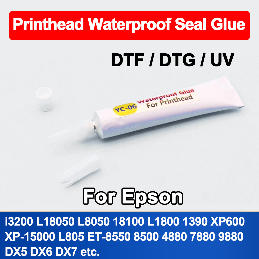 Liquid Uv Glue Kit - Vedação da cabeça de impressão xp600