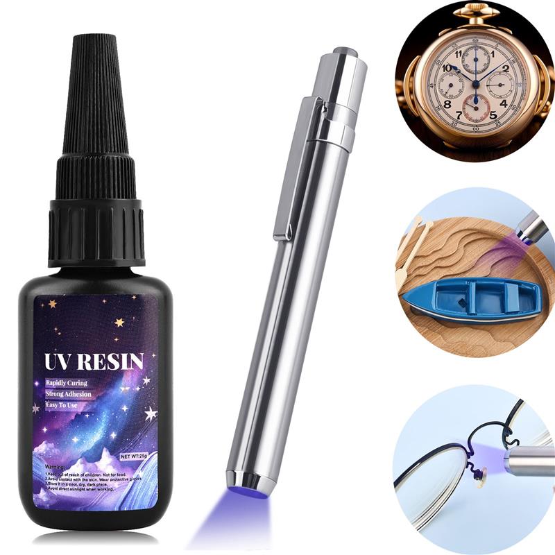 Liquid Uv Glue Kit - UV Bonding Welding Glue Kit, de
