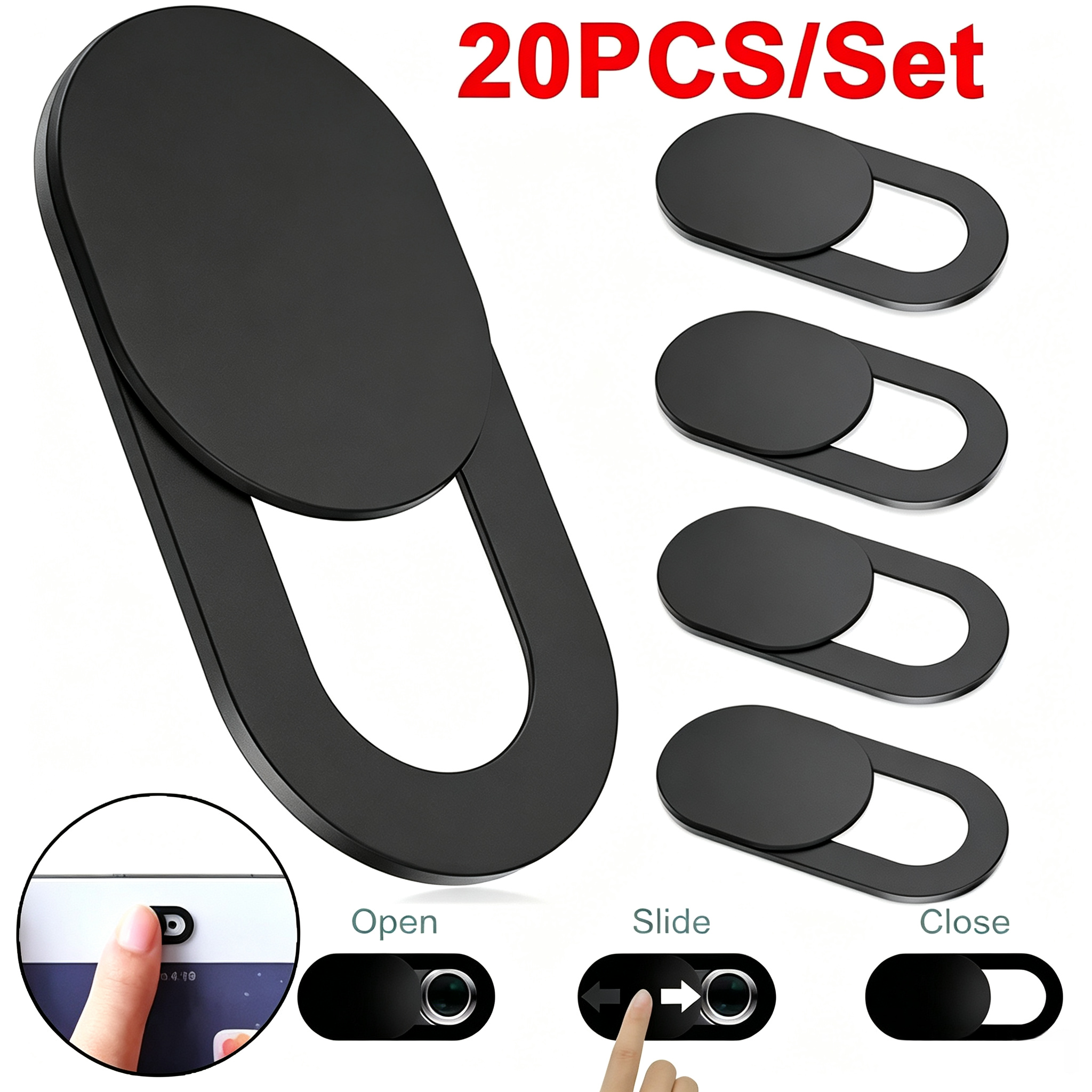 Camera Lens Protector - Protetor de Privacidade para Webcam (5/10/20