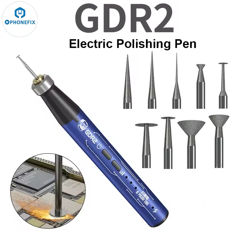 Screen Protector Cutter - Caneta de polimento elétrica mecânica gdr2,