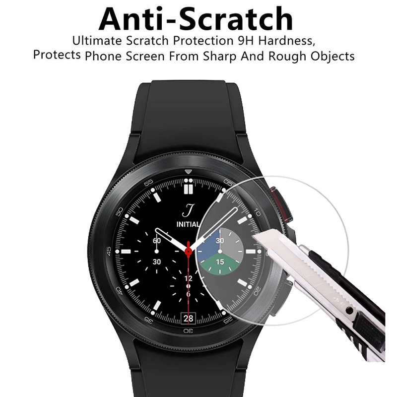 Vidro temperado compatível par - Smartwatch Screen Film avaliação e preço
