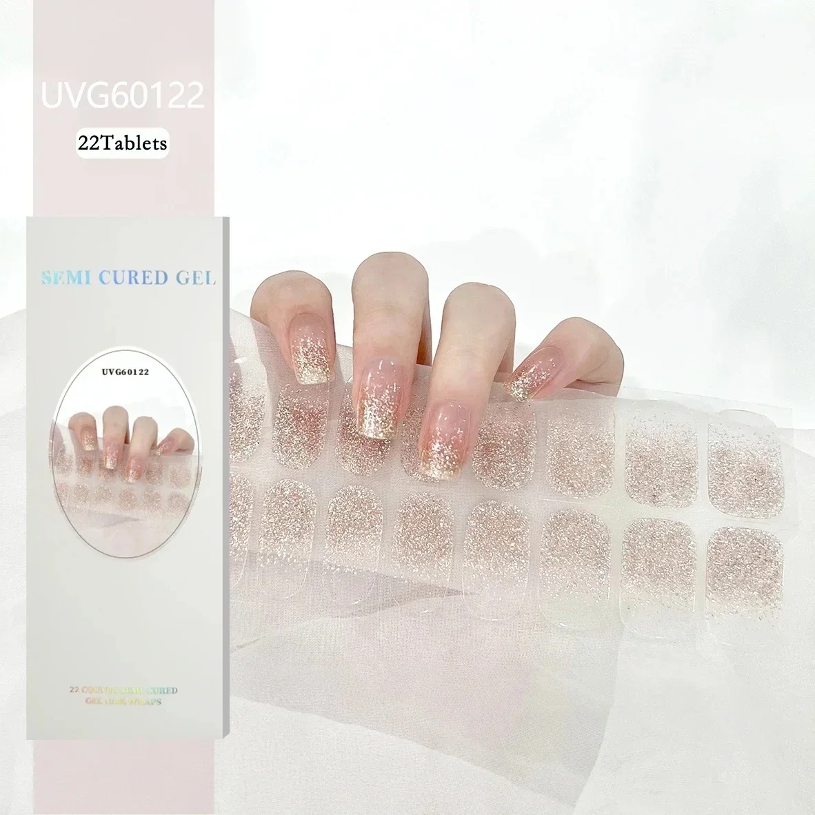 16/18/20 dicas de unhas de gel - Full Cover Adhesive avaliação e preço