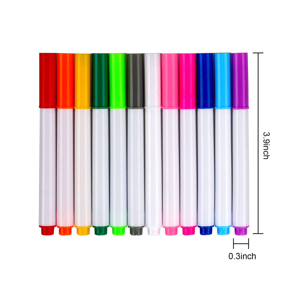 12 cores canetas de giz líquid - Dust Removal Sticker avaliação e preço