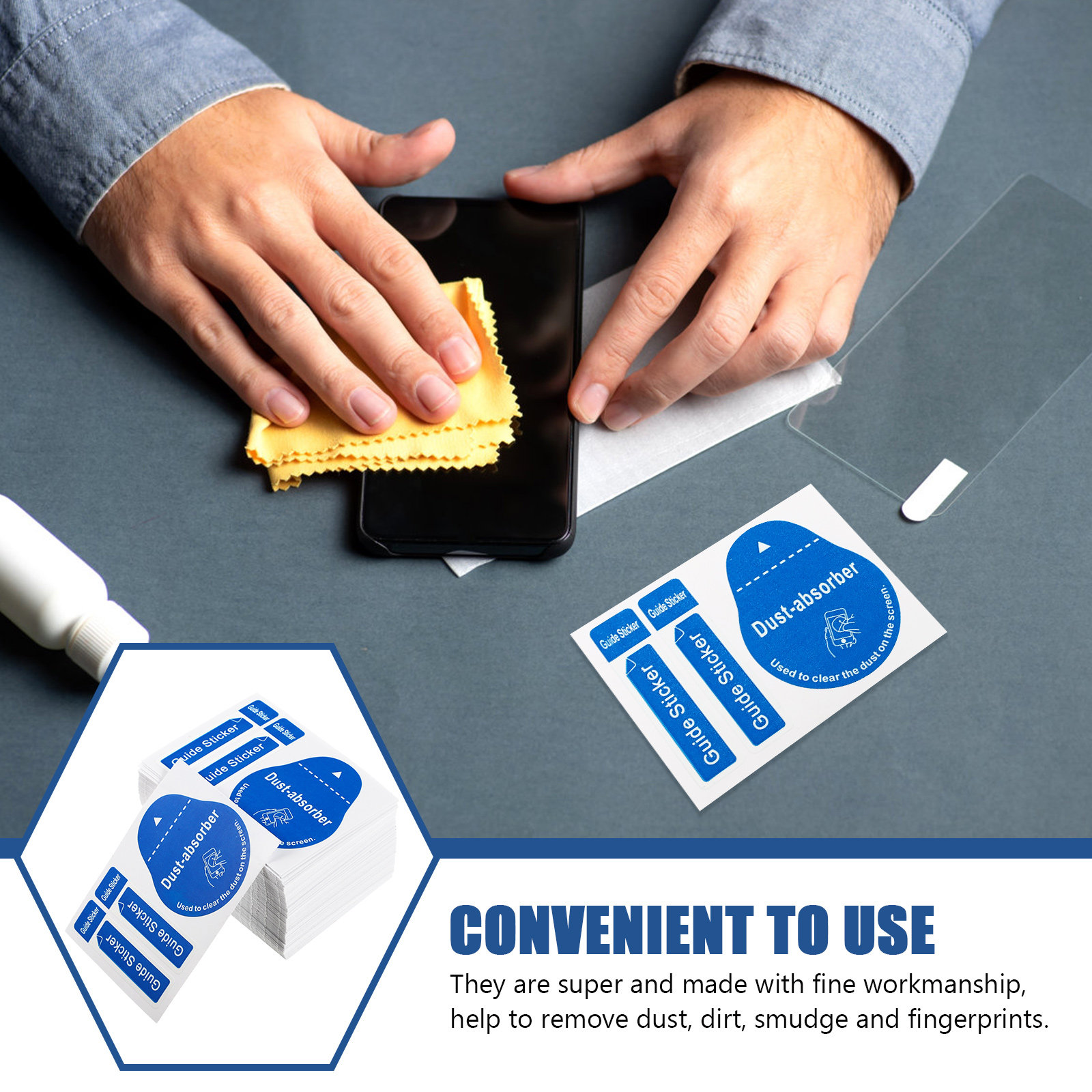 200 Adesivos para Remoção de P - Dust Removal Sticker avaliação e preço