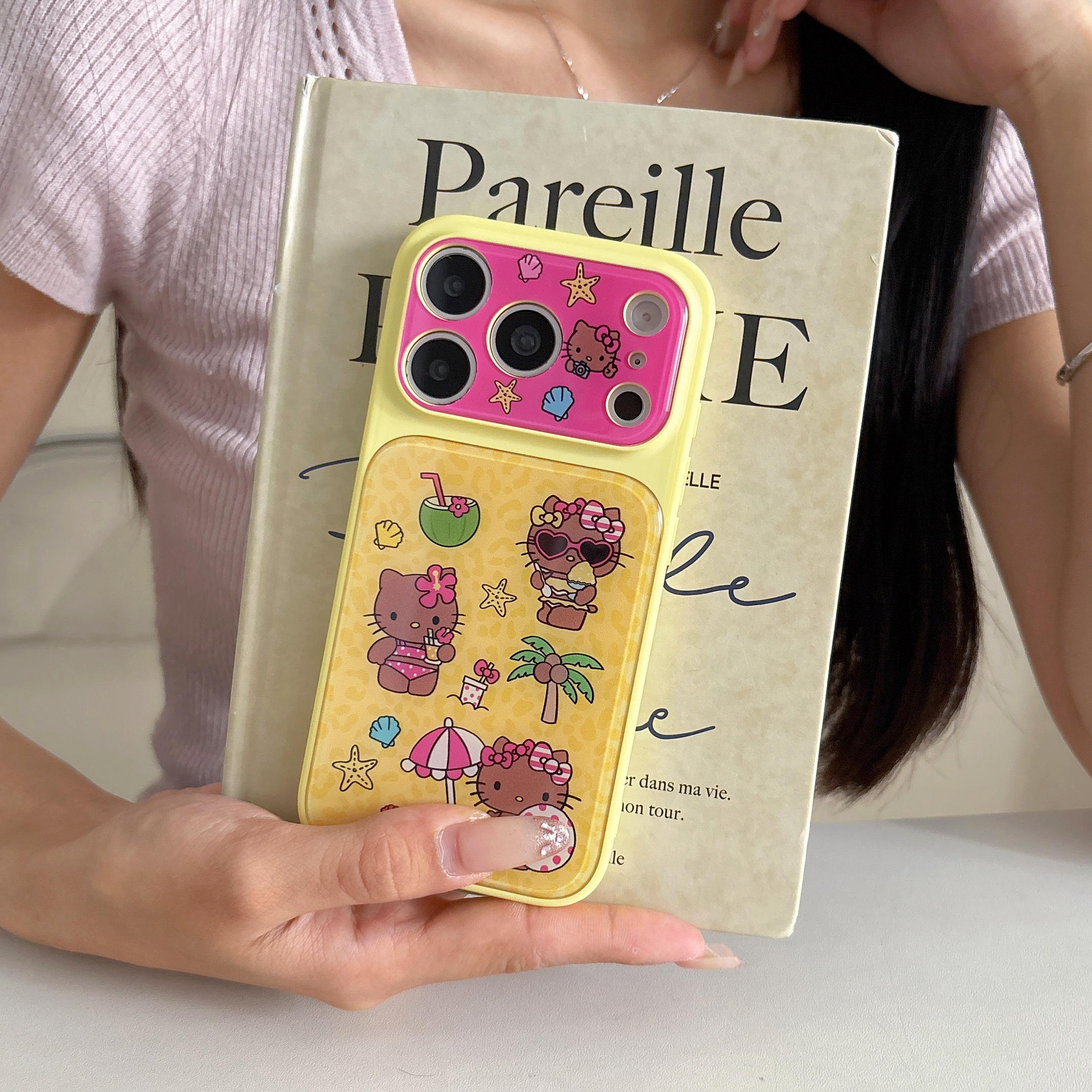 Capa de Celular Sanrio Hello K - Camera Lens Protector avaliação e preço