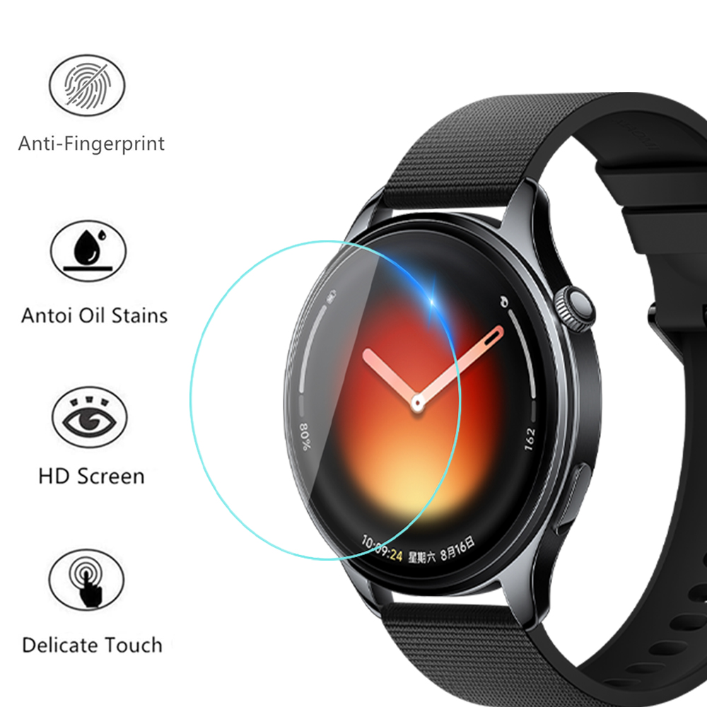 Vidro temperado para xiaomi wa - Smartwatch Screen Film avaliação e preço