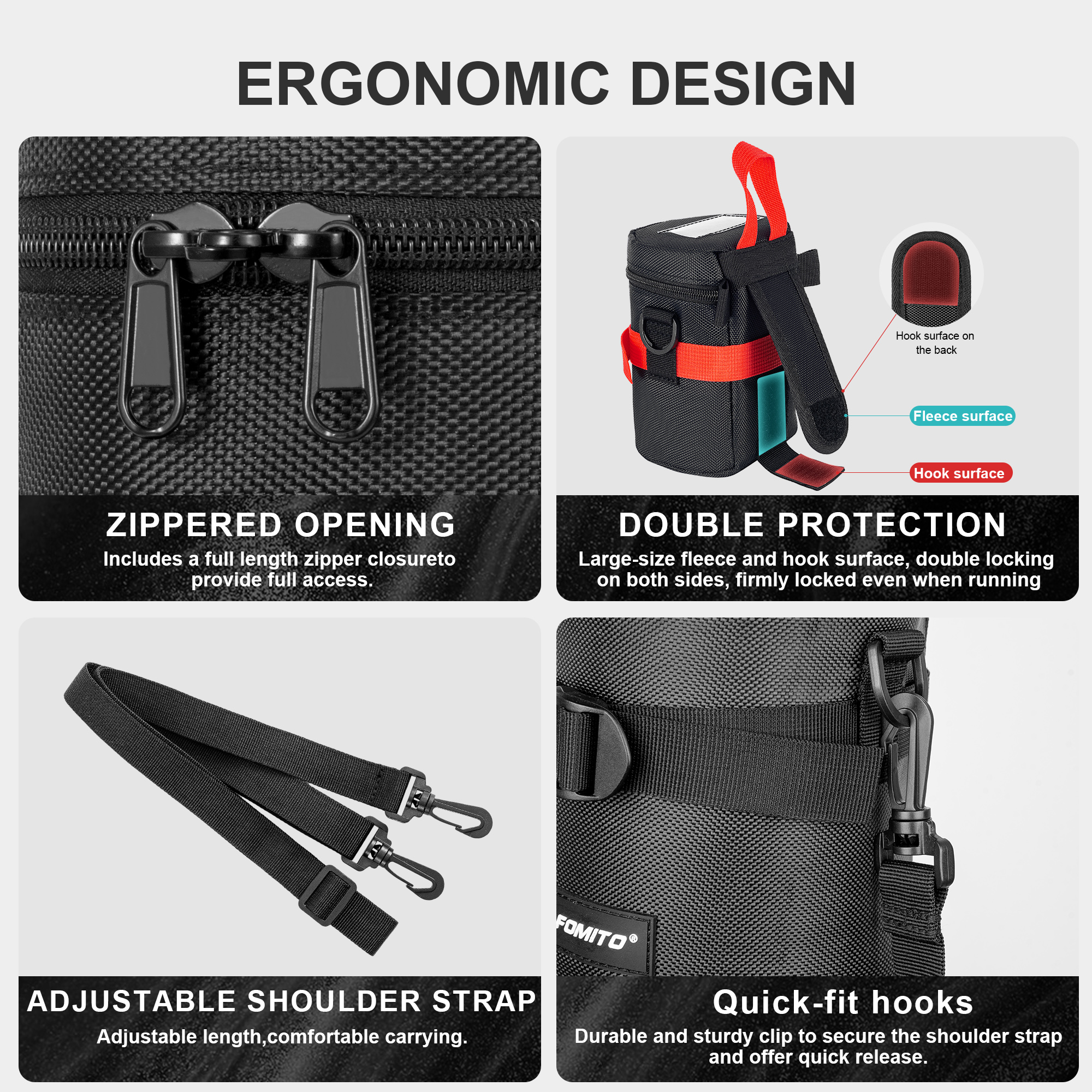 Bolsa para Lentes de Câmera FO - Camera Lens Protector avaliação e preço