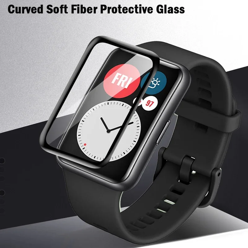 Vidro macio para huawei watch  - Tempered Glass Screen 9H avaliação e preço