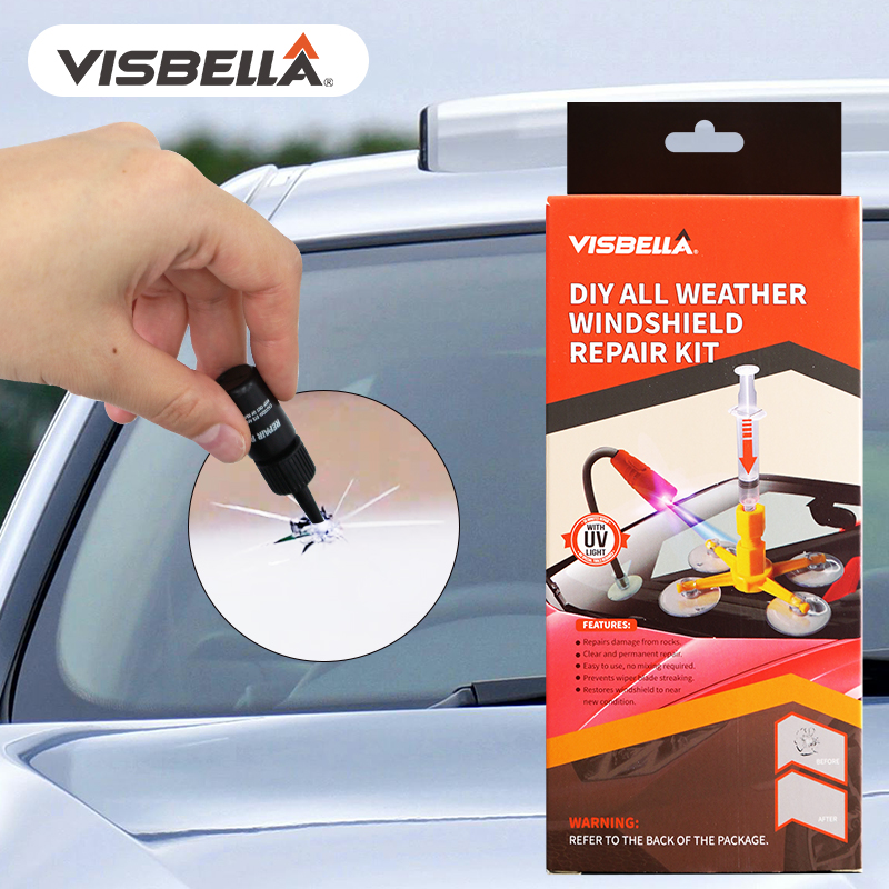 Visbella-Car Windshield Repair - Liquid Uv Glue Kit avaliação e preço
