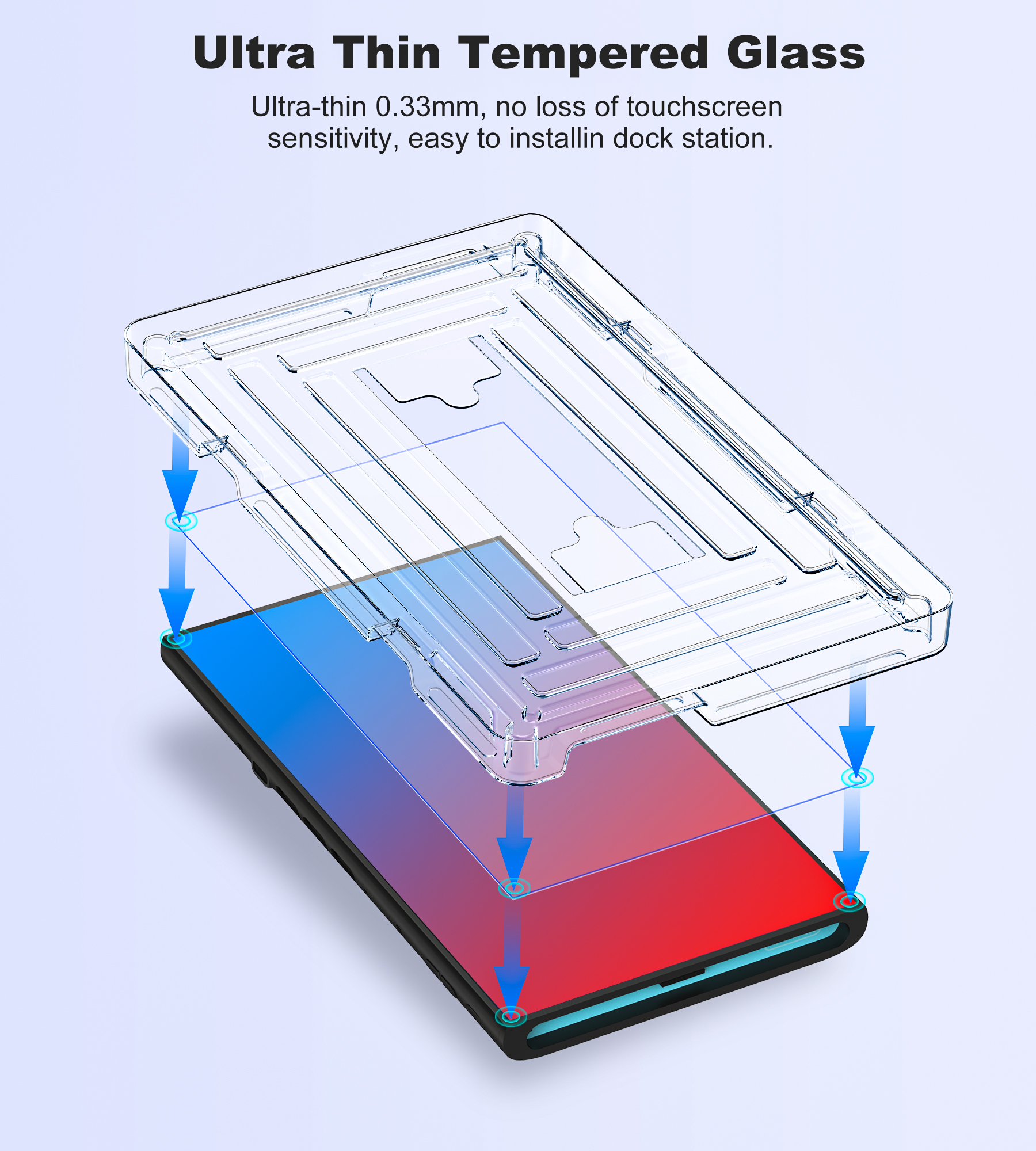 BEBONCOOL Protetor de Tela de  - Screen Alignment Tool avaliação e preço