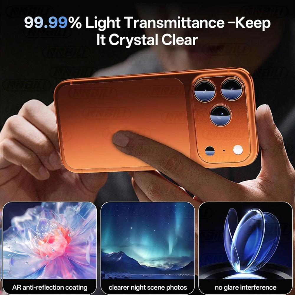 Nnbili 2 peças para iphone 17  - Tempered Glass Screen 9H avaliação e preço