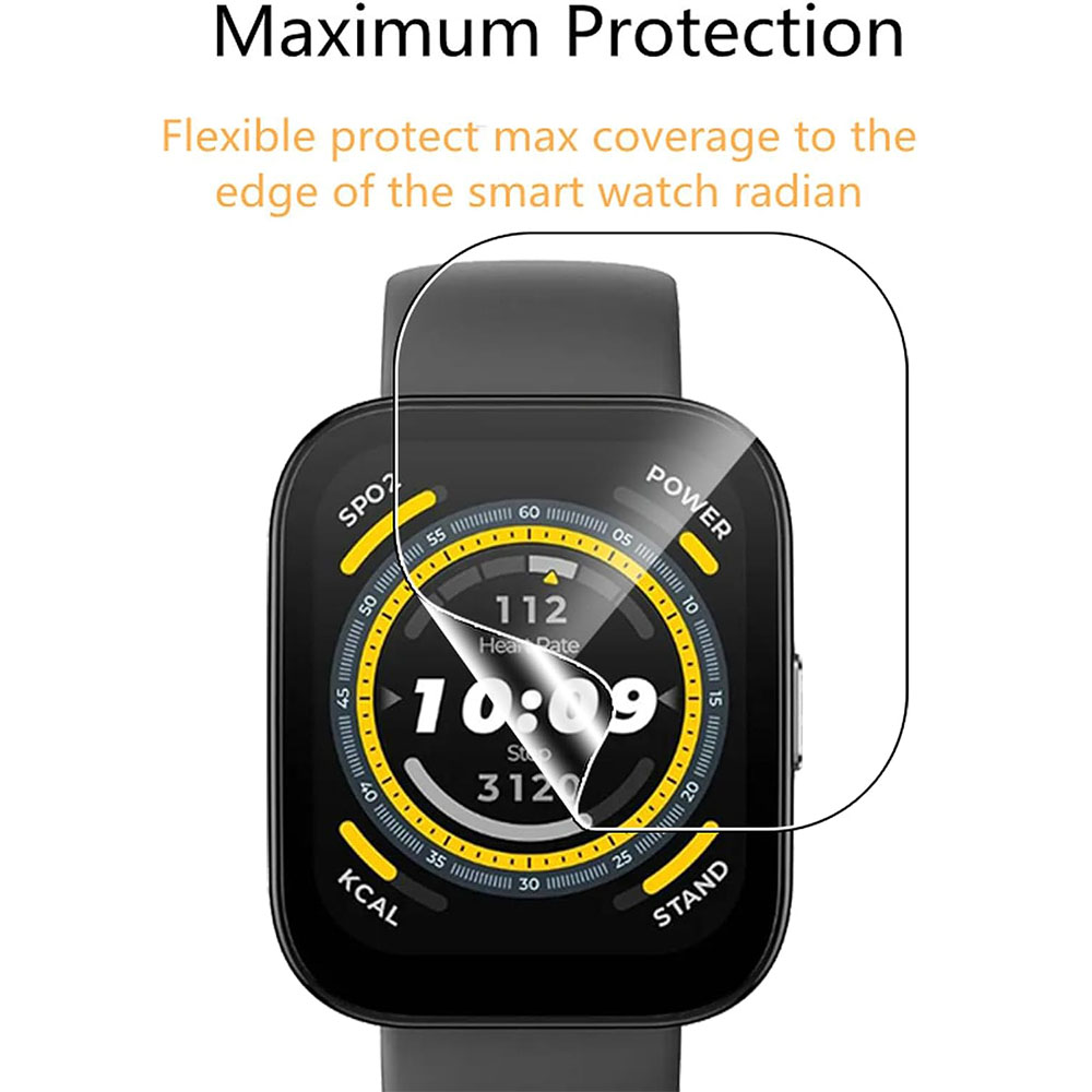 3 pçs claro hd filme protetor  - Smartwatch Screen Film avaliação e preço