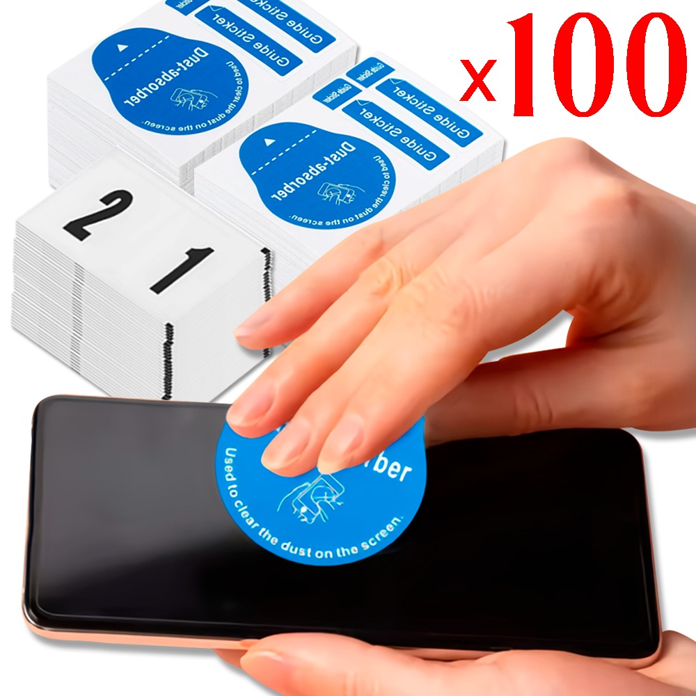 100/1 pçs remoção de poeira mo - Dust Removal Sticker avaliação e preço