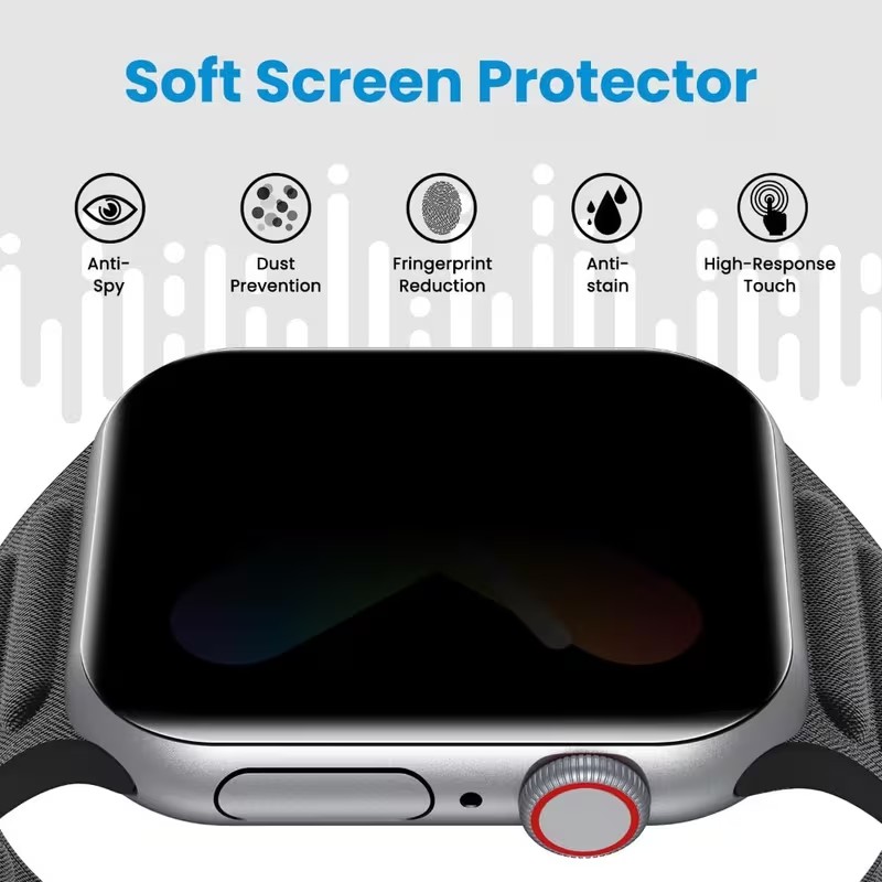 Película de hidrogel para priv - Privacy Screen Protector avaliação e preço