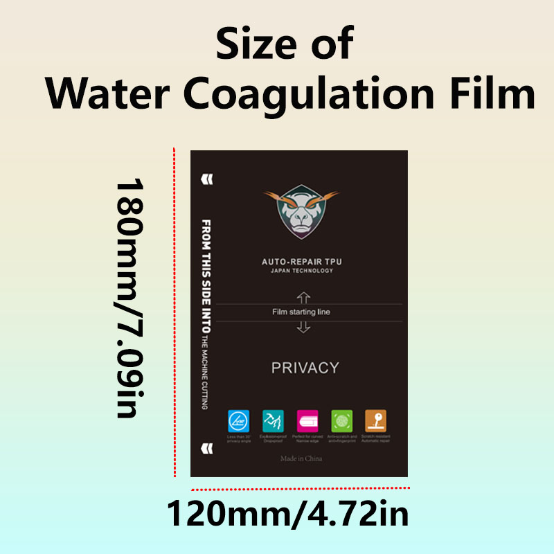 5/50 Peças Película de Hidroge - Flexible Tpu Film avaliação e preço