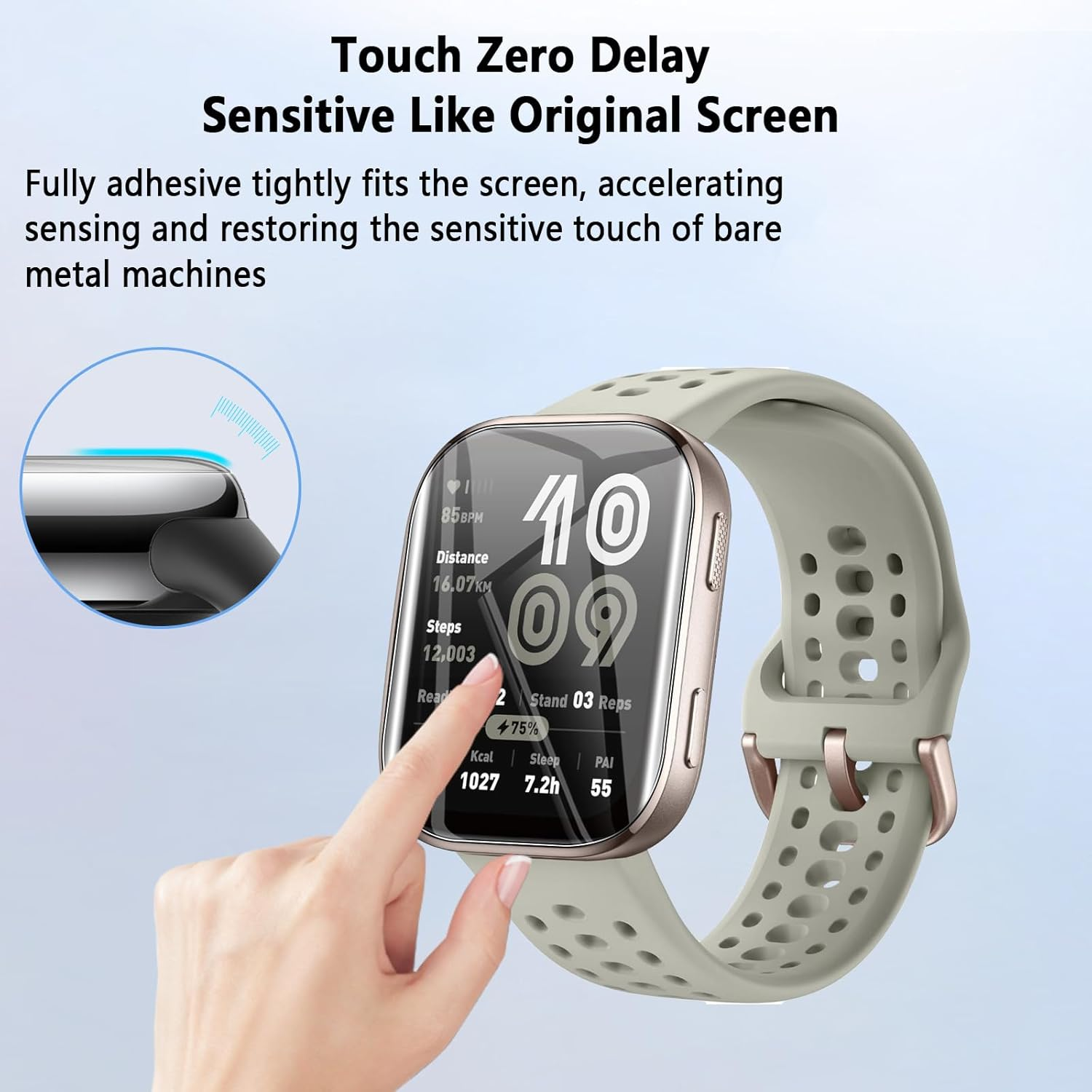 Protetor de tela para amazfit  - Smartwatch Screen Film avaliação e preço