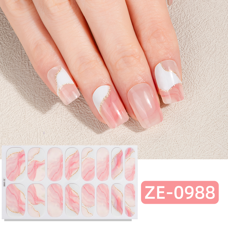 16 Adesivos de Unha com Efeito - Full Cover Adhesive avaliação e preço