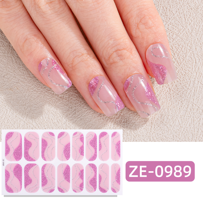 16 Adesivos de Unha com Efeito - Full Cover Adhesive avaliação e preço