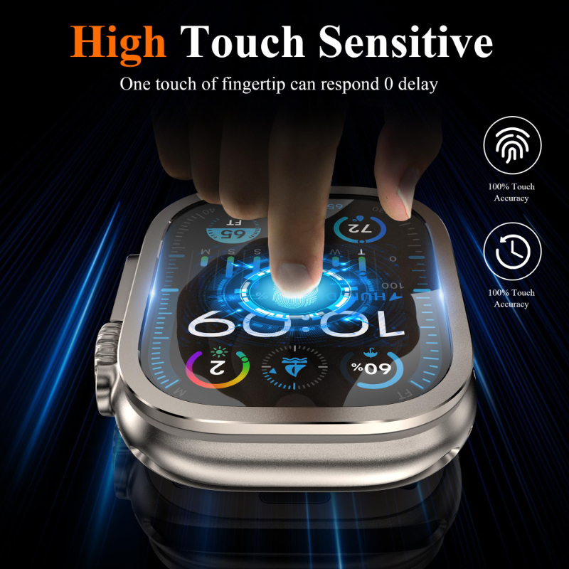 2 pçs vidro temperado para app - Smartwatch Screen Film avaliação e preço