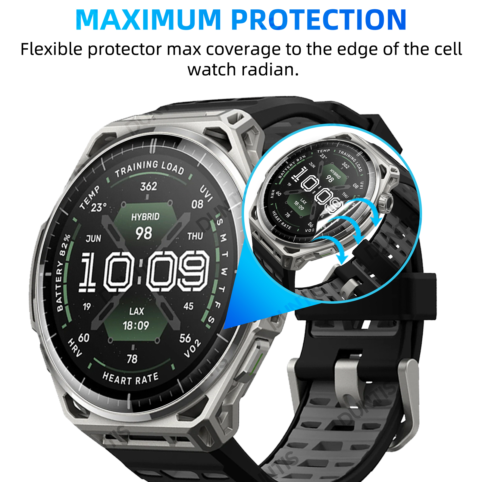 Protetor de Tela 3D para Amazf - Flexible Tpu Film avaliação e preço