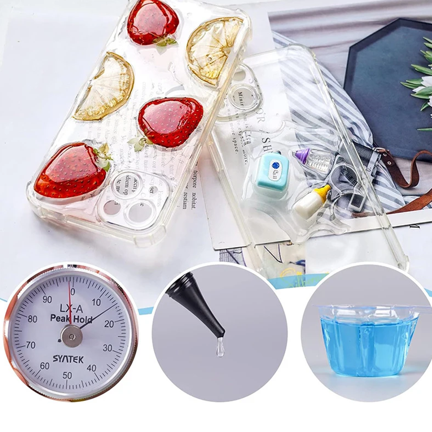 Kits de Resina UV de 50ml com  - Liquid Uv Glue Kit avaliação e preço