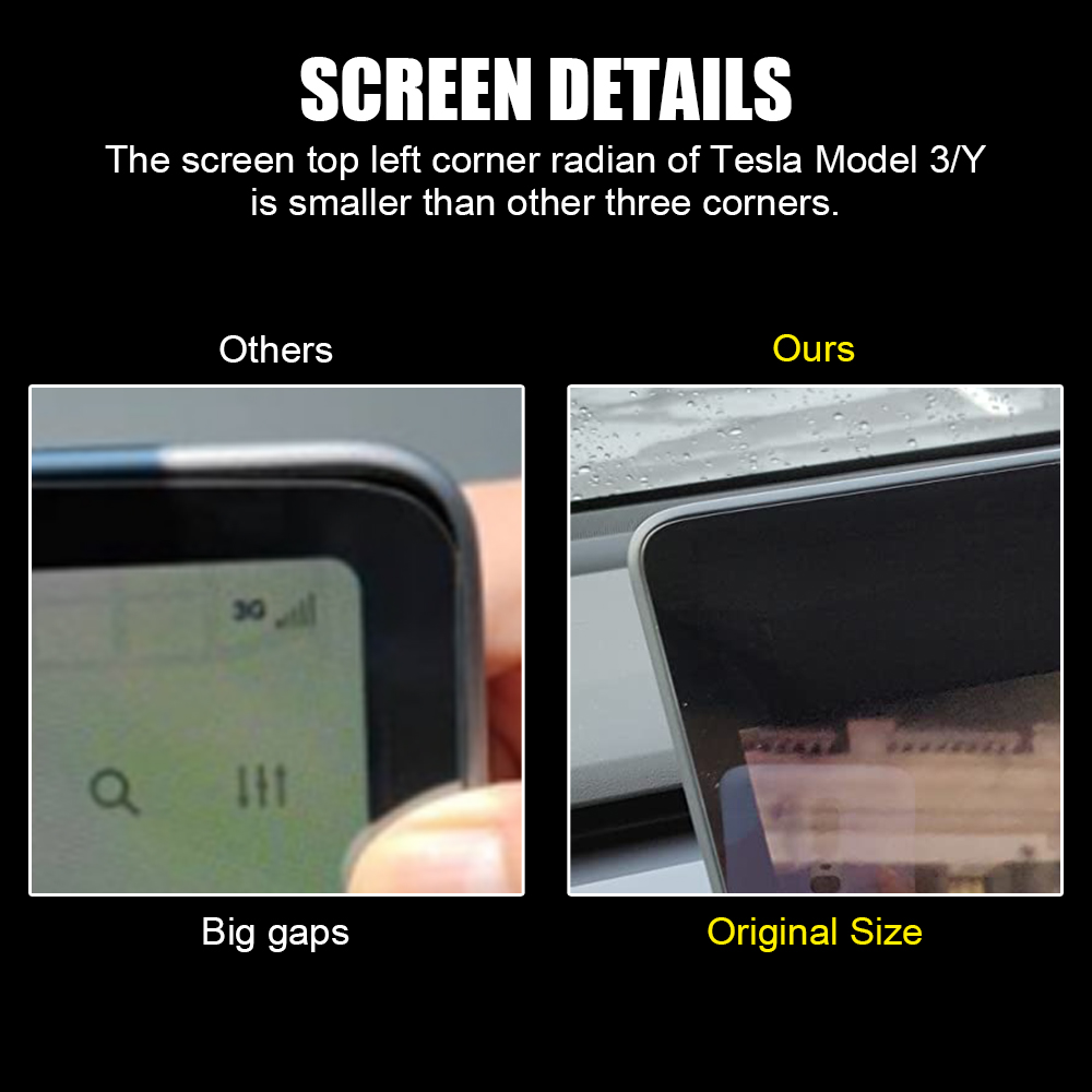 Para tesla modelo 3/y 2021 fos - Matte Anti Glare Screen avaliação e preço
