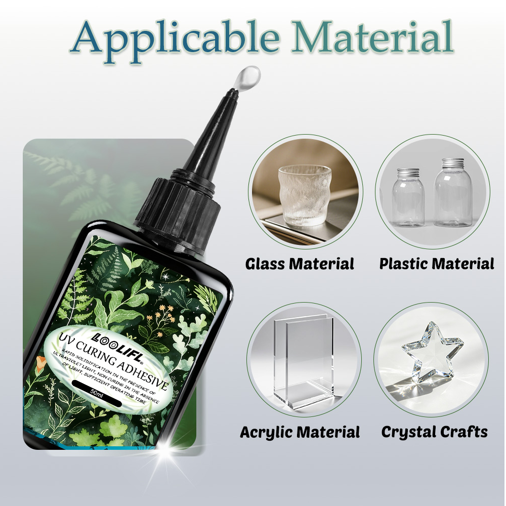 Kit de cola UV LOOLIFL com 3 f - Liquid Uv Glue Kit avaliação e preço